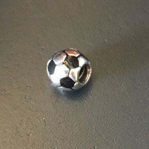 Pandora soccer ball charm